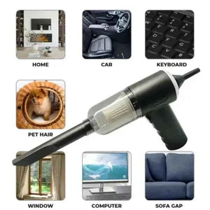 3 In 1 Portable Wireless Vacuum Cleaner for Car and Home Cleaning