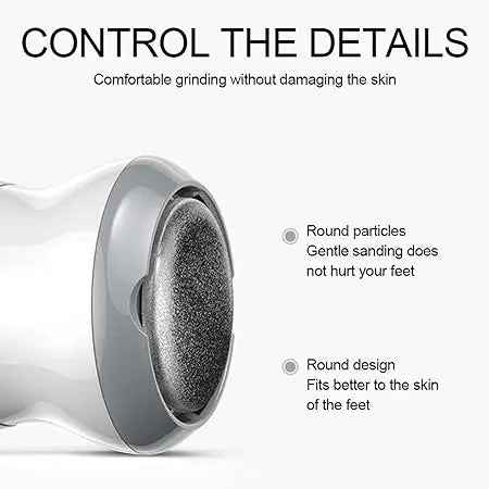 Automatic Foot Callus Remover - Rechargeable Pedicure Machine for Dead Skin and Foot Care