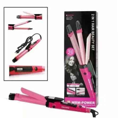 Nova 2 In 1 Hair Straightener And Hair Curler