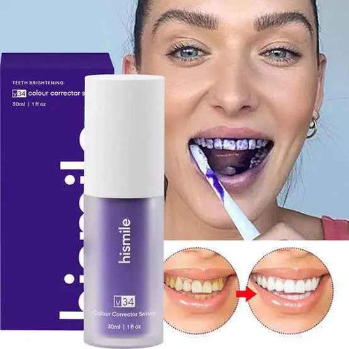 Teeth Brightening Serum - Hismiles V34 Colour Corrector Serum